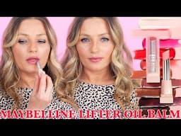 Maybelline Lifter Glaze Oil Balm Review & Swatches