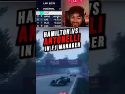 Hamilton vs Antonelli for the RACE WIN!