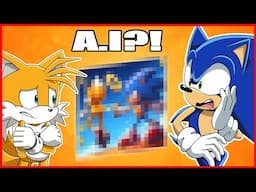 Sonic & Tails look at cursed A.I art of themselves!