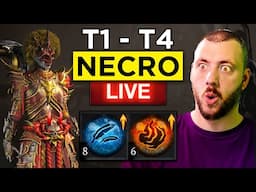Season 8 Necro Torment Speedrun - Summoner into Bloody Bone Spear - Diablo 4 Builds