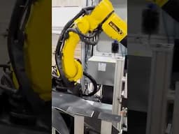 Modular robotic carton erector packing for high-mix kitting #shorts #automation #robotics #fanuc