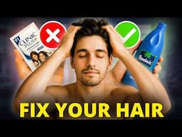 How To Fix Your Hair | Ultimate Haircare Guide For Men | हिंदी में