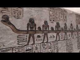 Beautiful Hieroglypics in Luxor's Valley of the Kings