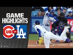Cubs vs. Dodgers Highlights (4/12/25) | MLB Highlights