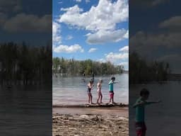Wild Walk Challenge! 🌲👣 Kids vs. Nature’s Balance Beam in Colorado!