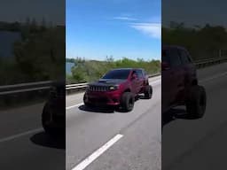 Off-road TRACKHAWK ‼️🗣️ #srtaddicts #musclecar #trackhawk #srt #jeep