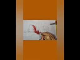 Pintura em tecido de Lírio