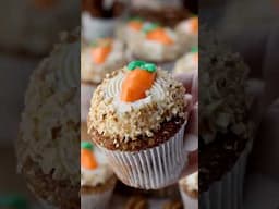 Carrot Cupcakes 🧁 (check description for more info!)