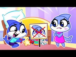 😲 Kids have Secret Hideout 🔴 Pink VS Blue 🔵 Cool Adventures | Fun Cartoons by Sharky and Sparky ✨