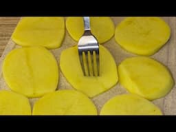 🥔 Картошку на Кружочки и в Духовку! Этот Рецепт СМЕТУТ со Стола!