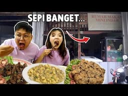 KITA MENCARI RESTO ENAK TAPI SEPI, YANG MASAK CUMA TINGGAL SETENGAH…