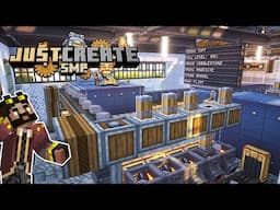 I built a TUFF FACTORY in Minecraft Create mod! [#15]