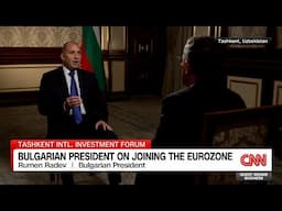 Bulgarian President on His Country's Potential Path to Joining the Eurozone Next Year