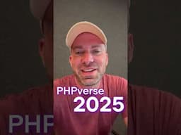 Taylor Otwell at JetBrains PHPverse 2025