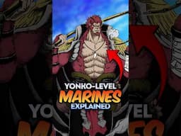 6 Marines whose strength is equal to Yonko #onepiece