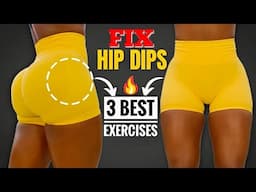 The Best 3 SIDE BOOTY EXERCISE MOVES To Reduce HIP DIPS | No Equipment Needed