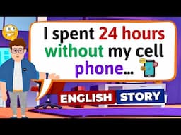 My Phone Addiction DISAPPEARED After Doing This! Improve your English | English Stories