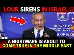 🔴LOUD SIRENS HEARD IN ISRAEL🚨 THE ELAM PROPHECY👆Prophetic Word Today | God's Message Today | LH~2426