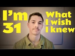 I wasted my 20s so you don’t have to (3 lessons for men)