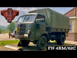 Histoire et présentation du camion militaire belge FN 4RM 62C