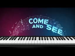HOW TO IMPROVE PRAISE SONGS ON KEYBOARD TUTORIAL - (COME AND SEE THE LORD IS GOOD)