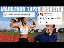 Marathon Taper Highs & Lows *Can I Even Run??* Ep.7