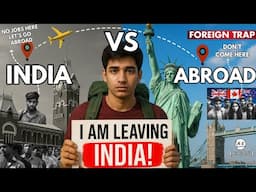 India VS Abroad (Tamil): Why are Indians Leaving India to Become NRIs? | Pros and Cons Explained