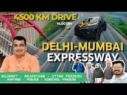 Delhi-Mumbai Expressway | Nitin Gadkari’s Vision | 4500 KM Road Trip | Tata Harrier | Deepanshu Hans