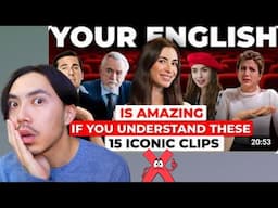 IF YOU UNDERSTAND THESE 15 TV SHOW CLIPS, YOUR ENGLISH IS AMAZING! MARINA MOGILKO AND VENYA PAK