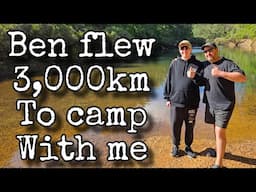 My Son Flew 3,000km To Camp With Me