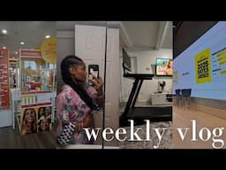 VLOG | WOODBURY COMMONS OUTLETS, DIY BROWS, TREADMILL, SKIMS HAUL, DAY AT YOUTUBE NYC & LOVE ISLAND
