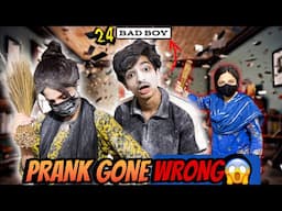 24 HOURS BAD BOY CHELLANGE GONE WRONG😱|| PURE GHAR KI HALAT KHARAB😳|| #funnyvideo #pranks #dailyvlog