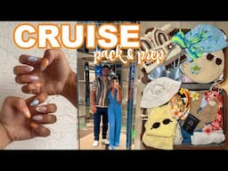 PACK AND PREP: cruise weekend, pick out outfits, & new nails