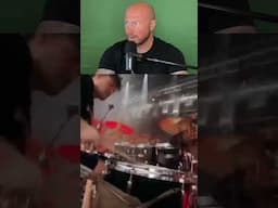Greyson Nekrutman going lightning speeds with double bass #shorts