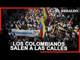 Colombianos marchan en rechazo a la violencia