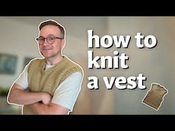 How to knit a sweater vest