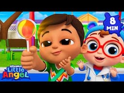 Dr Baby John Can Fix It | Little Angel  | Dance Party Songs 2025 🎤 Sing and Dance Along 🎶
