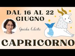 ♑️ CAPRICORNO ♑️ ASCOLTA IL TUO CUORE 🩷 dal 16 AL 22 GIUGNO 2025 #oroscopo #previsione #capricorno