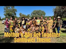 Mother’s Day Potluck Get Together | Sunflower Theme | Lathrop CA