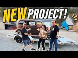 Building a Hot Rod nfor an Epic Roadtrip! All Steel 1934 Ford Tudor Sedan 🔥