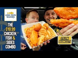 We Went To Long John Silver's For The First Time On Our Show | *WILD EXPERIENCE* 🐟🙈