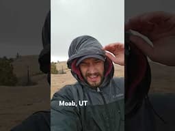 Weather changes fast out here! #nature #travel #hiking #nationalpark #utah #outdoors