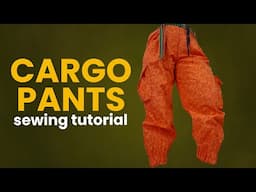 DIY CARGO PANTS | How To Sew The SUNSET Cargo Pants