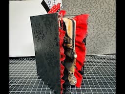 Craft With Me - Let's Make a Journal Start to Finish - Part 4 - Adding Fun Decorative Touches