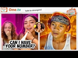 singing to strangers on ometv | she want me 😅