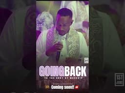 NEW SONG ALERT!!!!#GOING_BACK To the root of worship. Coming up soon...!!!