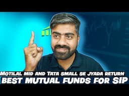 Best mutual funds for SIP (ek jrrur rhkna🔥) | mutual fund for beginners