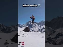once wasn’t enough 😵‍💫 #snowboarding #swatchnines