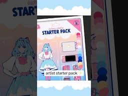 artist starter pack ✨ #starterkit #starterpack #artiststarterpack