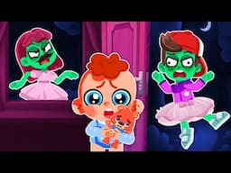 THE MAGIC PORTRAIT: Zombie Family! Comy Zomy Kids Songs